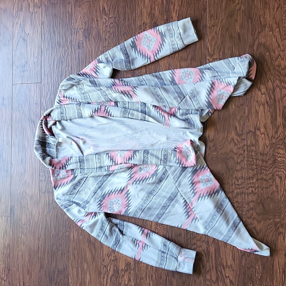 Hua Lan Aztech print cardigan. Size Small